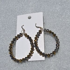 Hoop Beaded Earrings